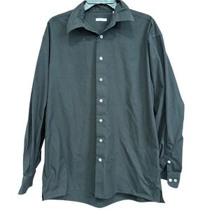 Halogen Men's Long Sleeve Button Down Dress Shirt, Pinstripe, Work Office, Large